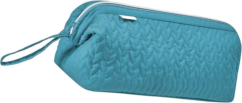 Pink Waterproof Travel Storage Bag for Hair Tools with Double Pockets and Carry Handle - Image 4
